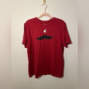 EUC Mens Nike WSU Football T-Shirt- Sz XL